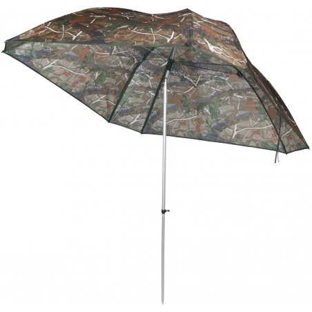 Capture Outdoor, Parapluie de pêche Camouflage "Absolute OX-Camo 250u", 2m50, inclinable, Oxford, Aluminium, …
